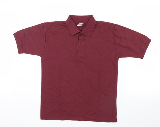 JERZEES Womens Purple   Basic Polo Size XS
