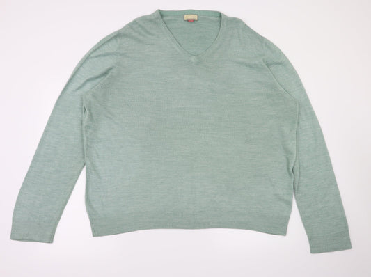 jhon lewis Mens Green   Pullover Jumper Size XL