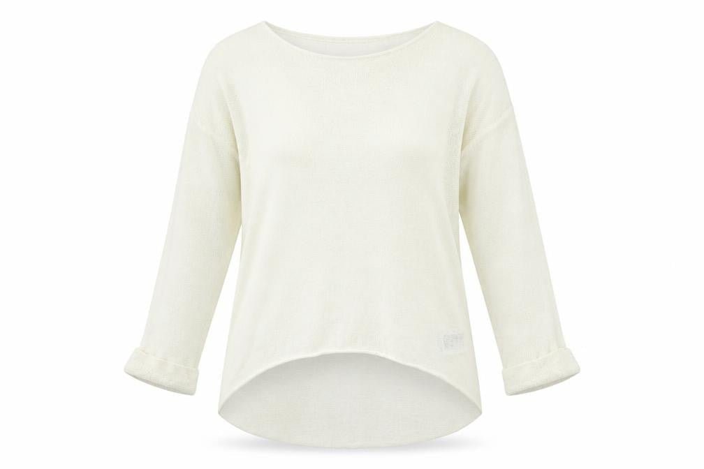 H&M Womens Ivory   Basic Blouse Size M