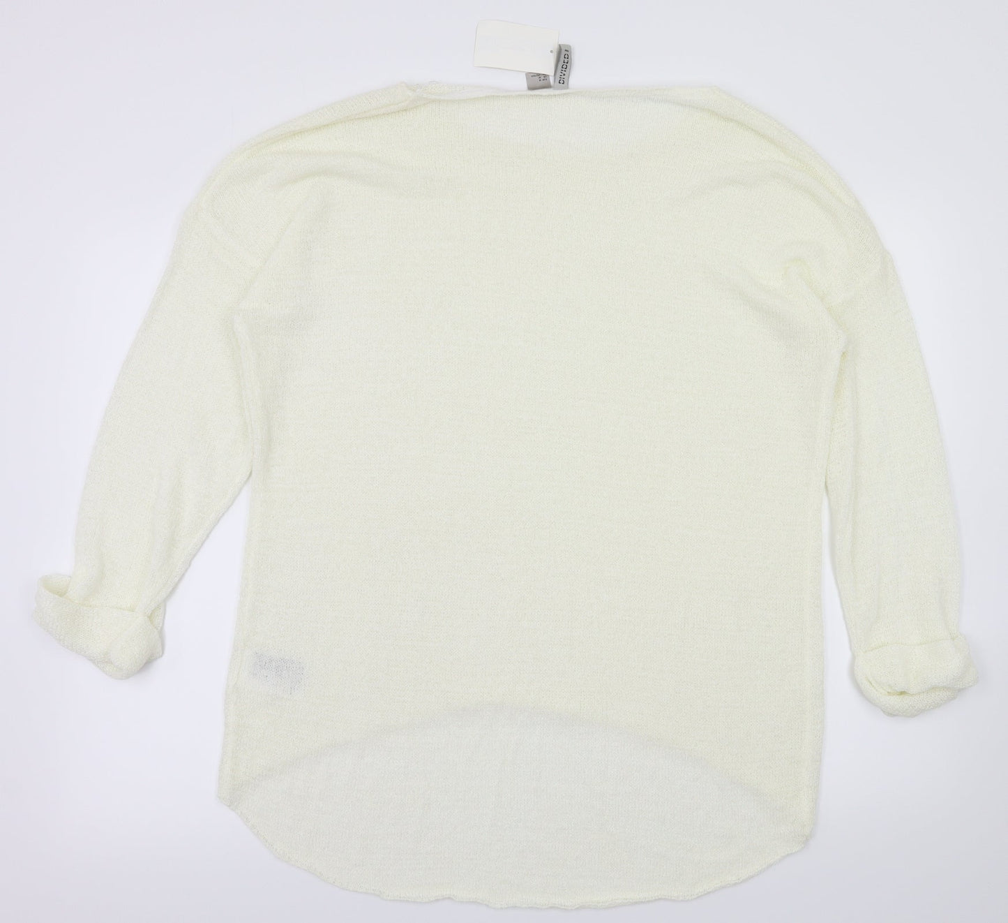 H&M Womens Ivory   Basic Blouse Size M