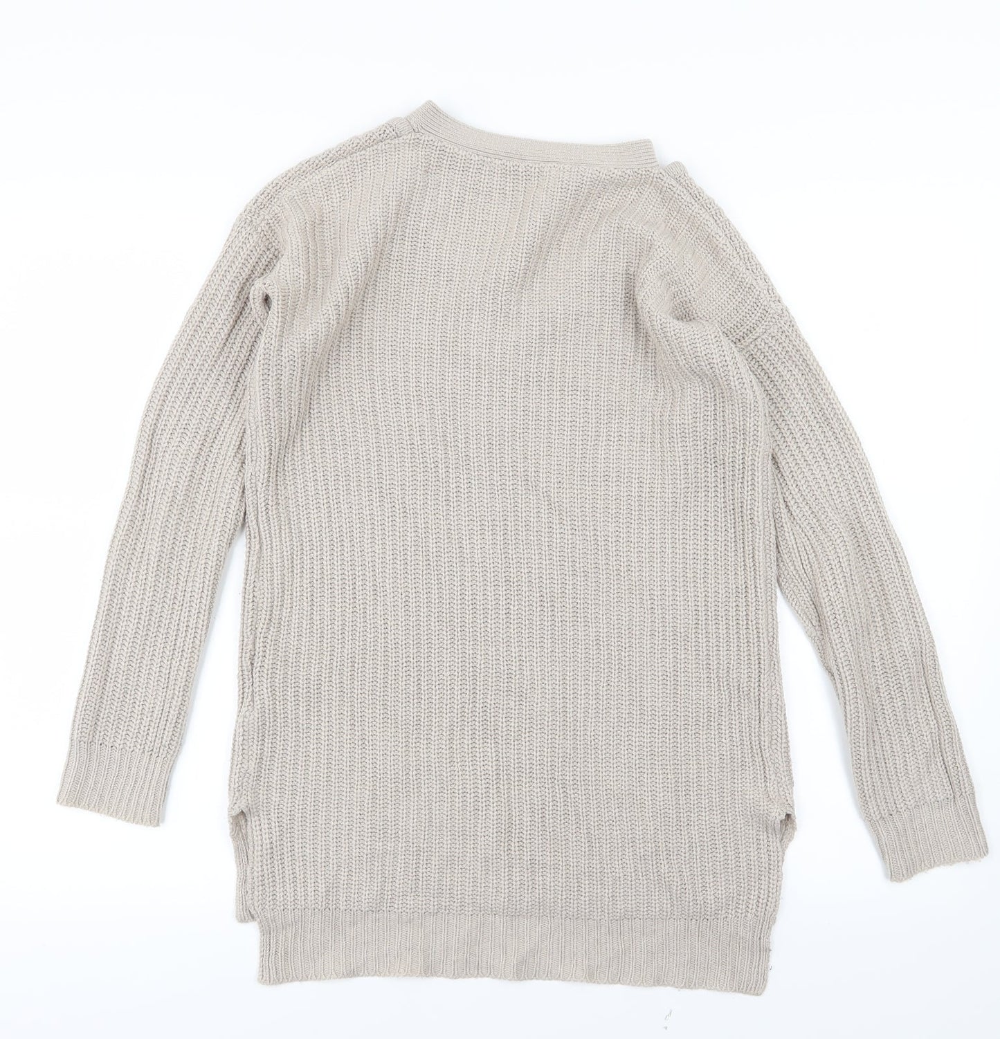 Select Womens Beige  Knit Pullover Jumper Size 6
