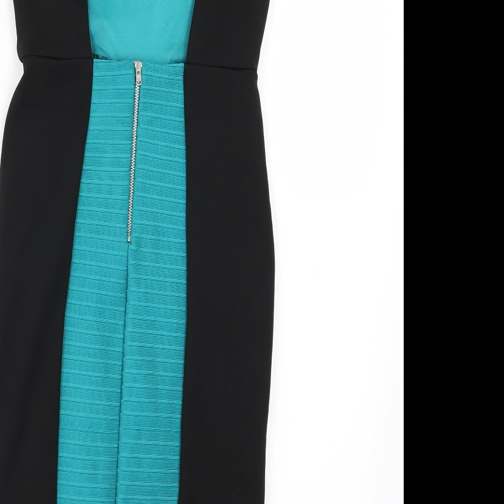 Miss Selfridge Womens Black   Bodycon  Size 6  - Open back