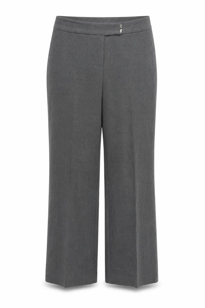 Ellie Louise Womens Grey  Rayon Trousers  Size 16 L28 in