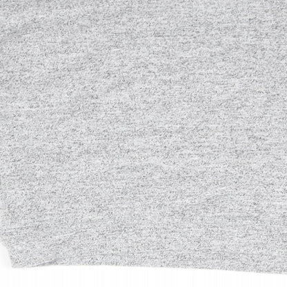 Brand and care label for Sweet Millie girls’ grey jumper, size 7, years