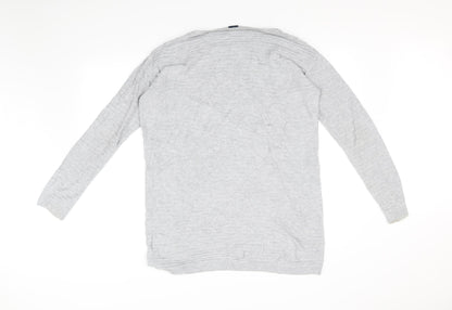 Back view of Gap women’s grey jumper, size M
