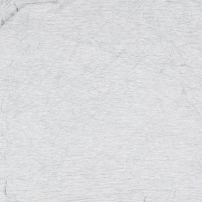 Brand and care label for Gap women’s grey jumper, size M