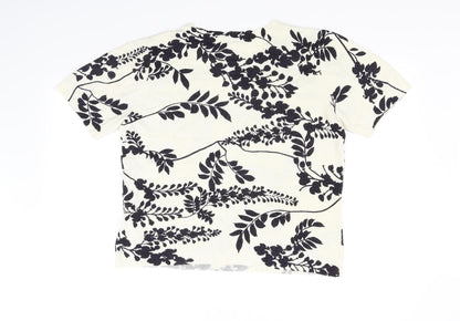 Back view of Classics women’s beige jumper, size UK 14