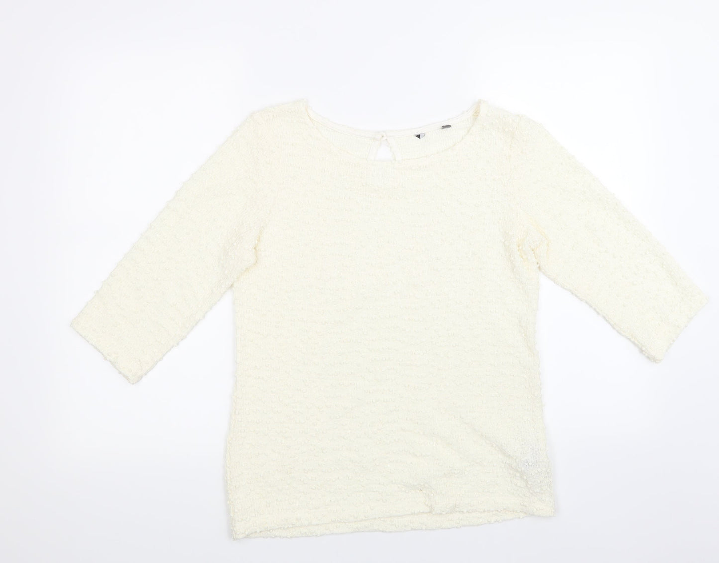 Limited Edition Womens White   Basic Blouse Size 12