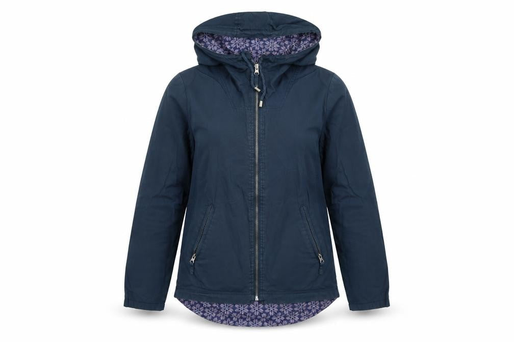 Preworn Womens Blue   Windbreaker Coat Size S