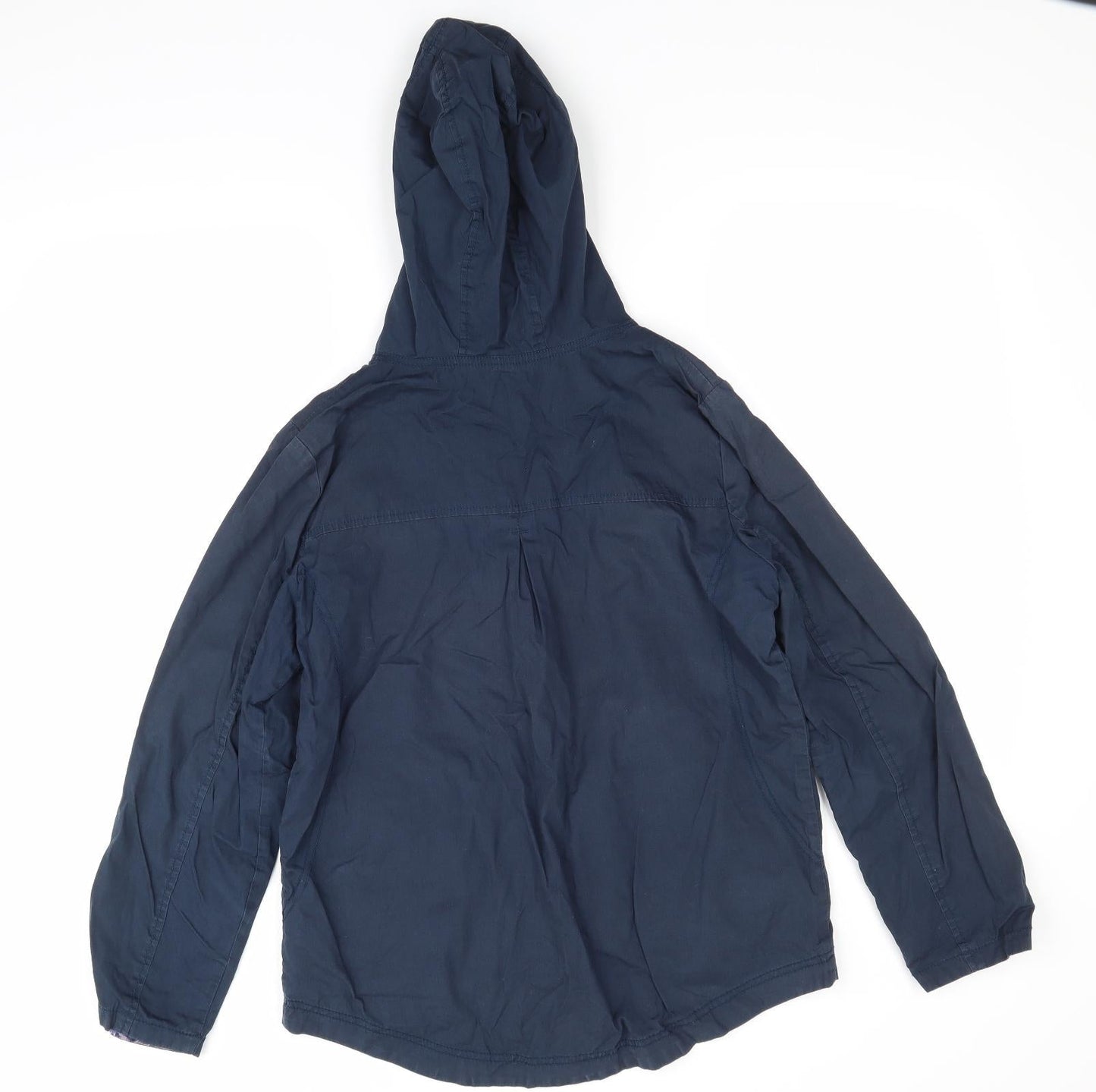 Preworn Womens Blue   Windbreaker Coat Size S