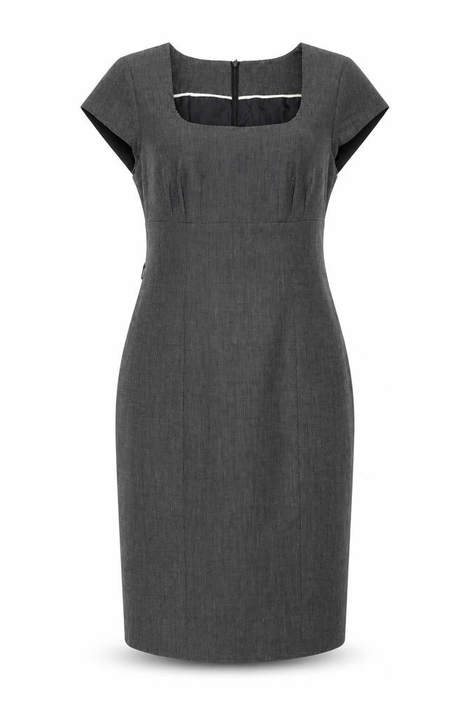 Sophie Grey Womens Grey   A-Line  Size 10