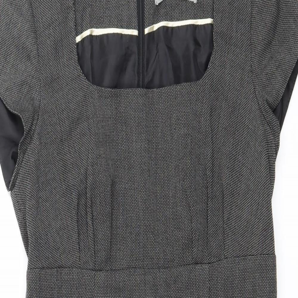 Sophie Grey Womens Grey   A-Line  Size 10