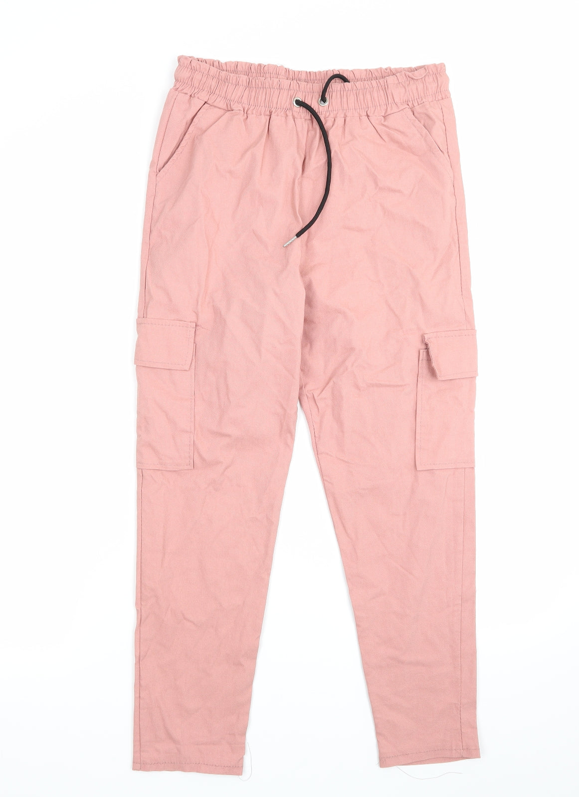 Preworn Girls Pink   Jogger Trousers Size XL