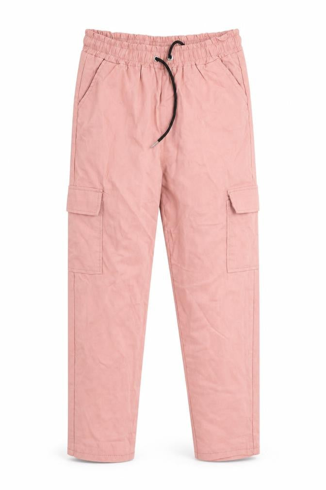 Preworn Girls Pink   Jogger Trousers Size XL