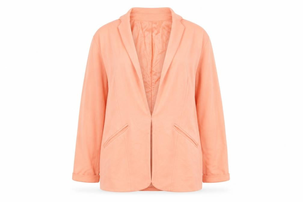 Evita Womens Orange   Jacket Blazer Size 12