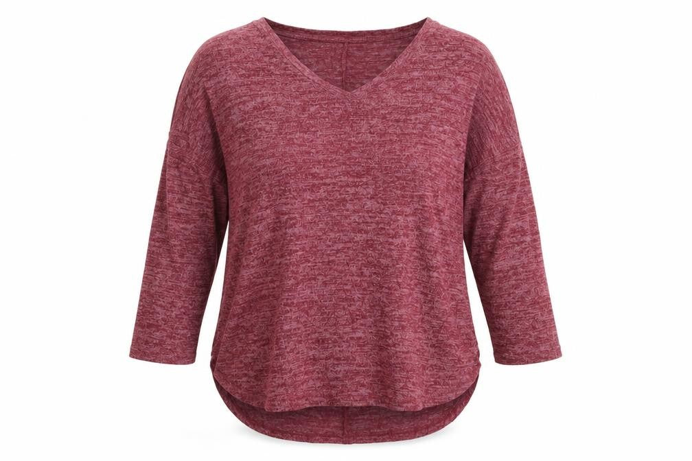 Primark Womens Red  Knit Pullover Jumper Size 12