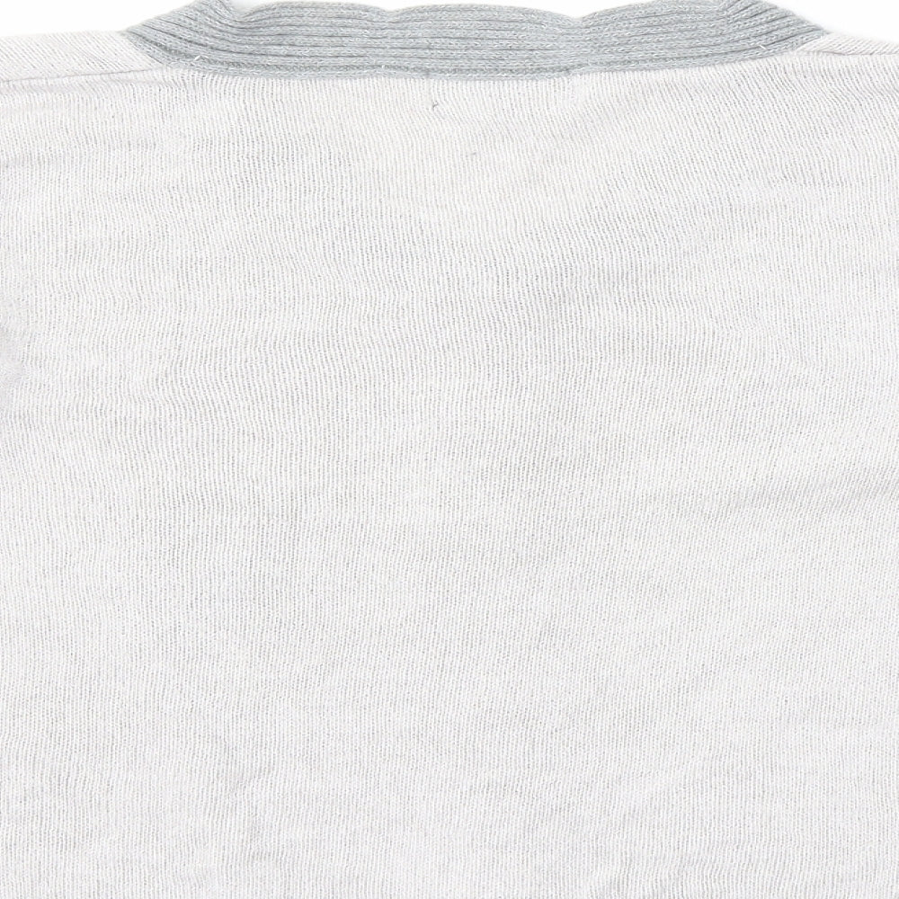 casamia Womens Grey  Knit Pullover Jumper Size S