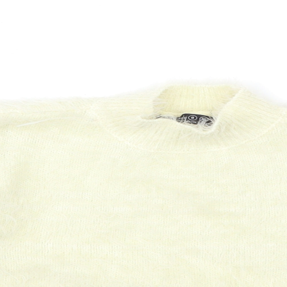 Atmosphere Womens Yellow  Knit Pullover Jumper Size 8