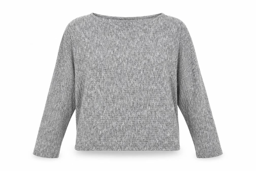 Select Womens Grey  Knit Pullover Jumper Size 12
