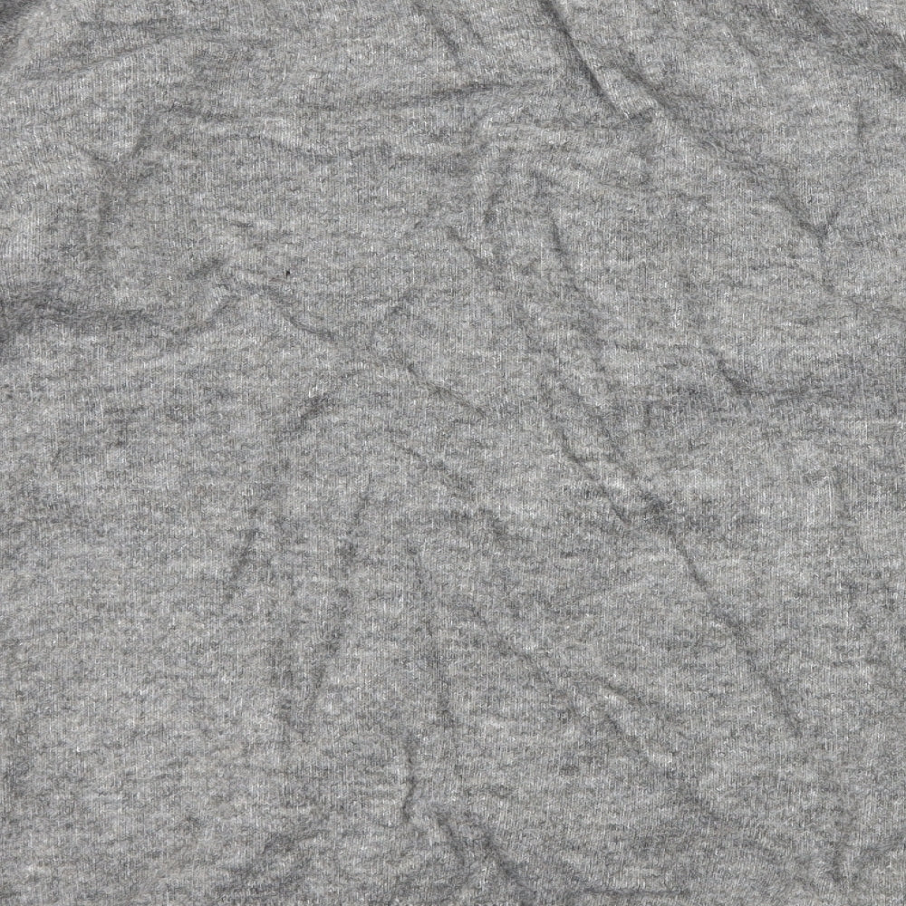HM& Womens Grey  Knit Cardigan Jumper Size S