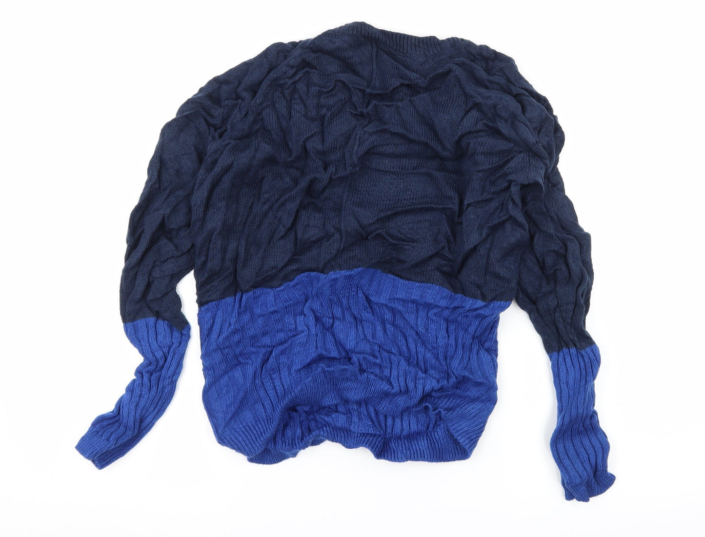 TU Womens Blue  Knit Pullover Jumper Size 14