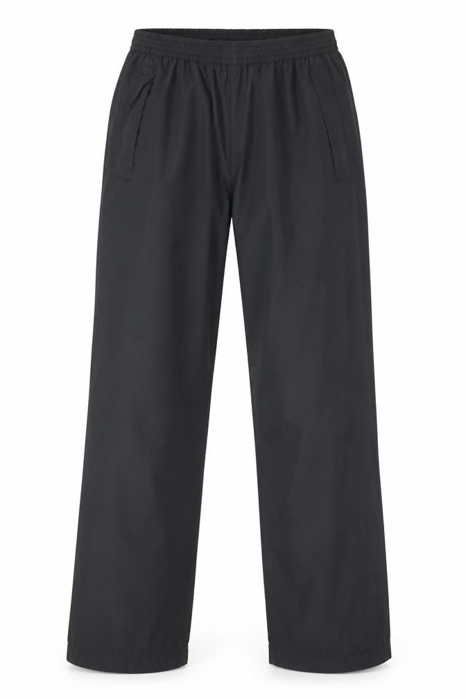 Oakmont Mens Black   Rain Trousers Trousers Size 31 in L29 in