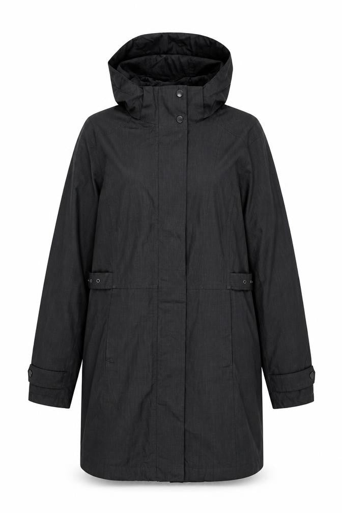 Kirklan Womens Grey   Parka Coat Size M
