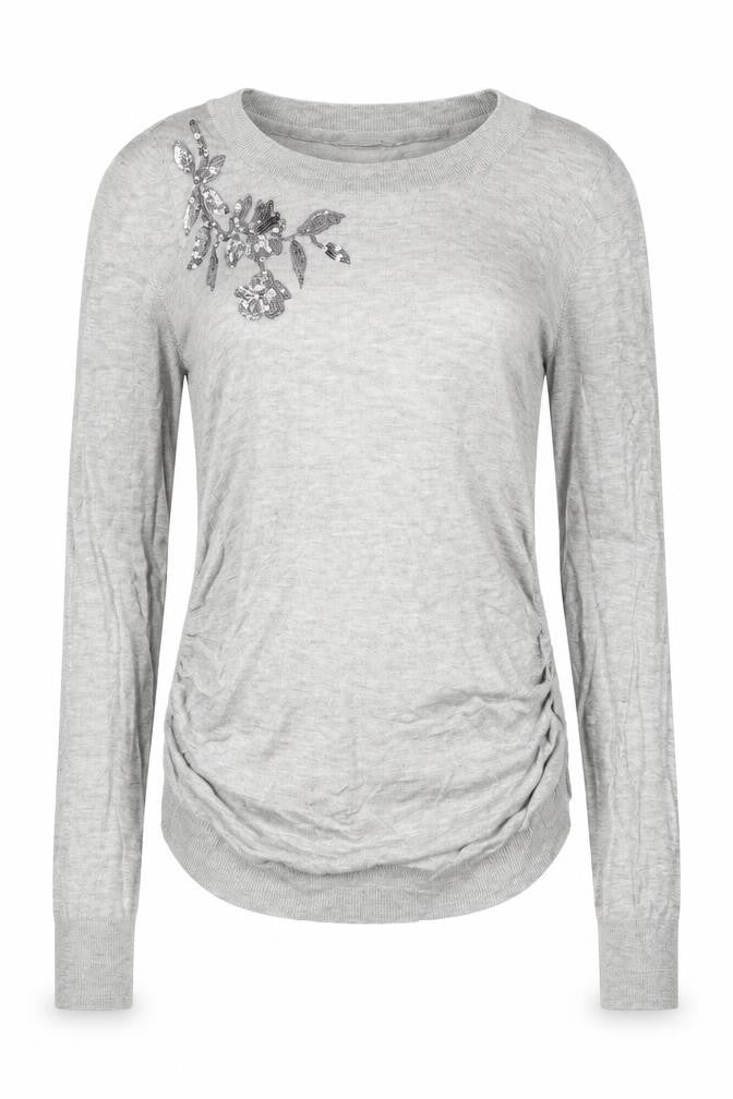 H&M Womens Grey   Pullover Jumper Size S