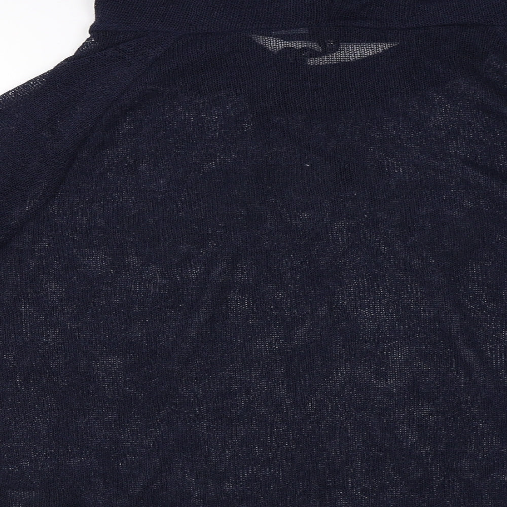 H&M  Womens Blue   Pullover Hoodie Size M