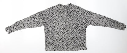 Additional front view of Next women’s grey jumper, size UK 12