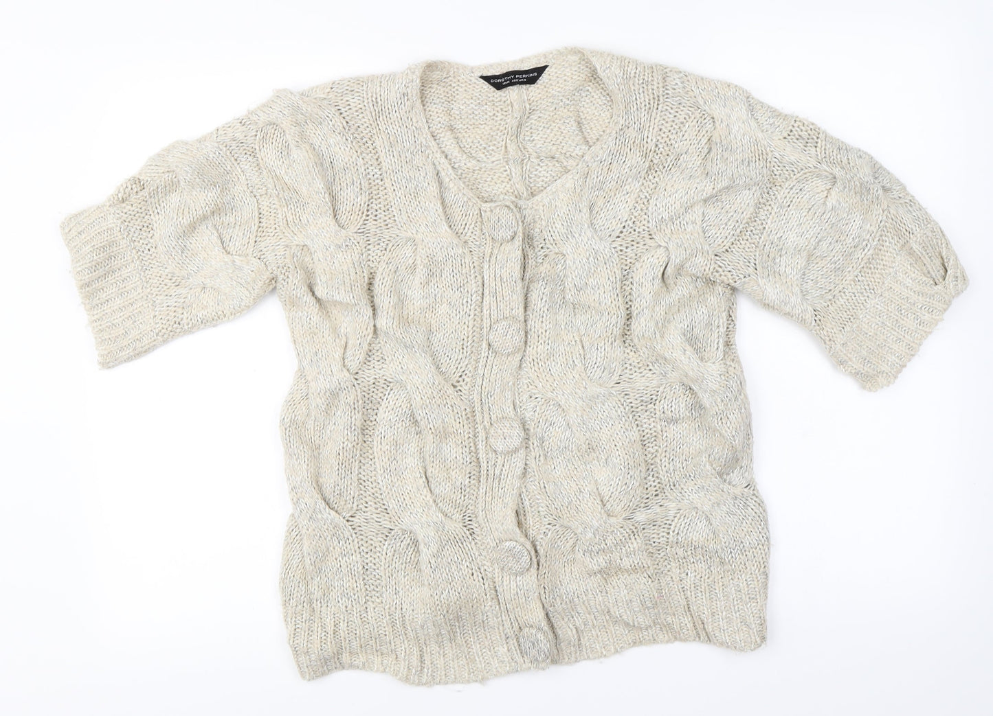 Dorothy Perkins  Womens Beige   Cardigan Jumper Size 12