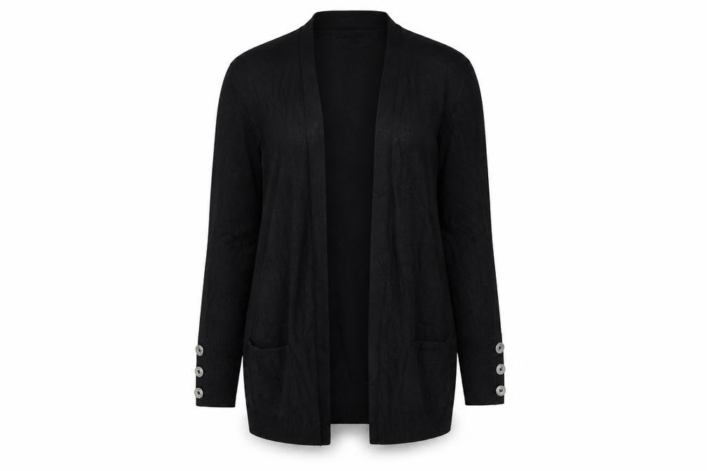 F&F Womens Black   Cardigan Jumper Size 8