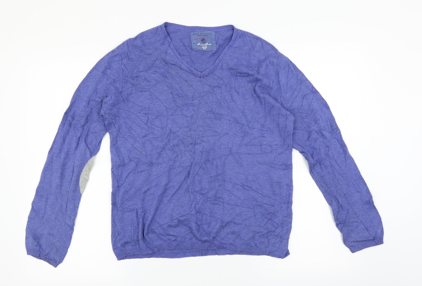 NEXT Boys Blue   Pullover Jumper Size 11-12 Years