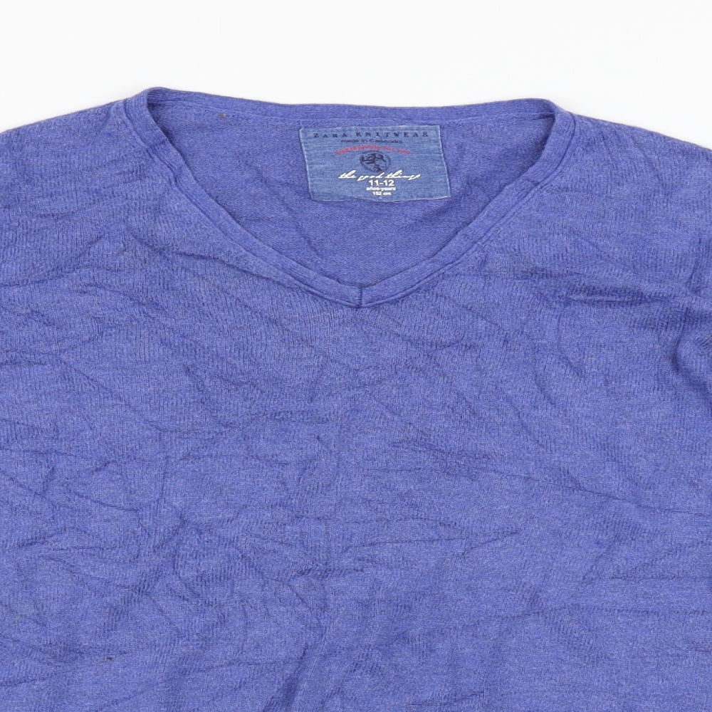 NEXT Boys Blue   Pullover Jumper Size 11-12 Years