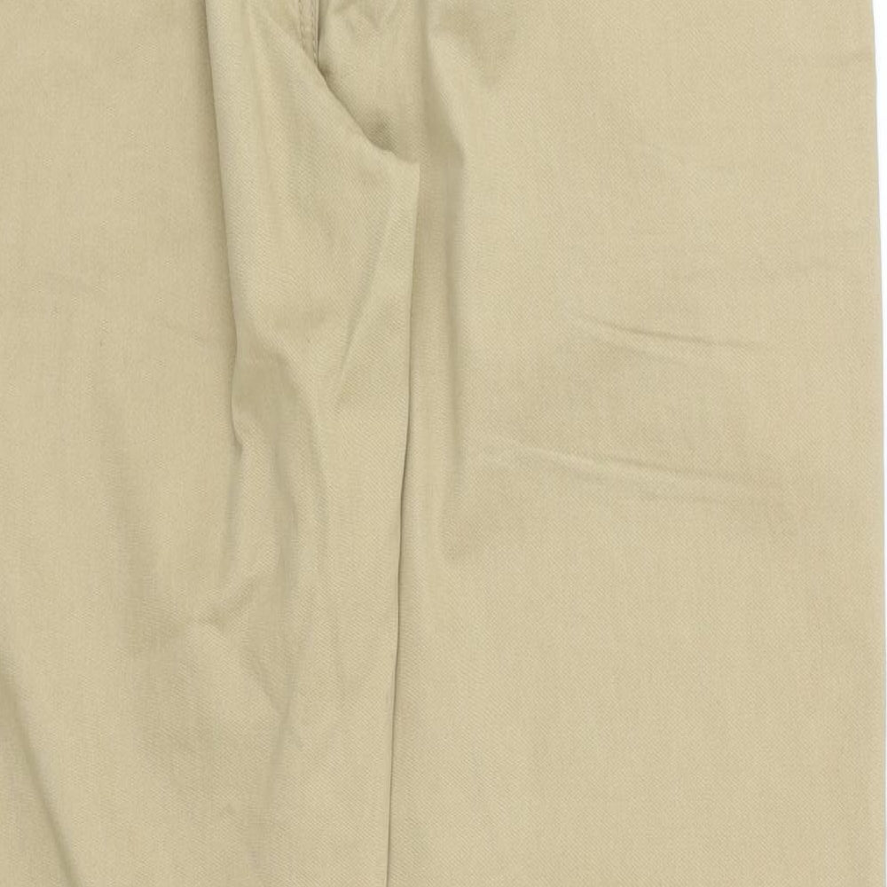 Howick Mens Beige   Chino Trousers Size 34 in L28 in