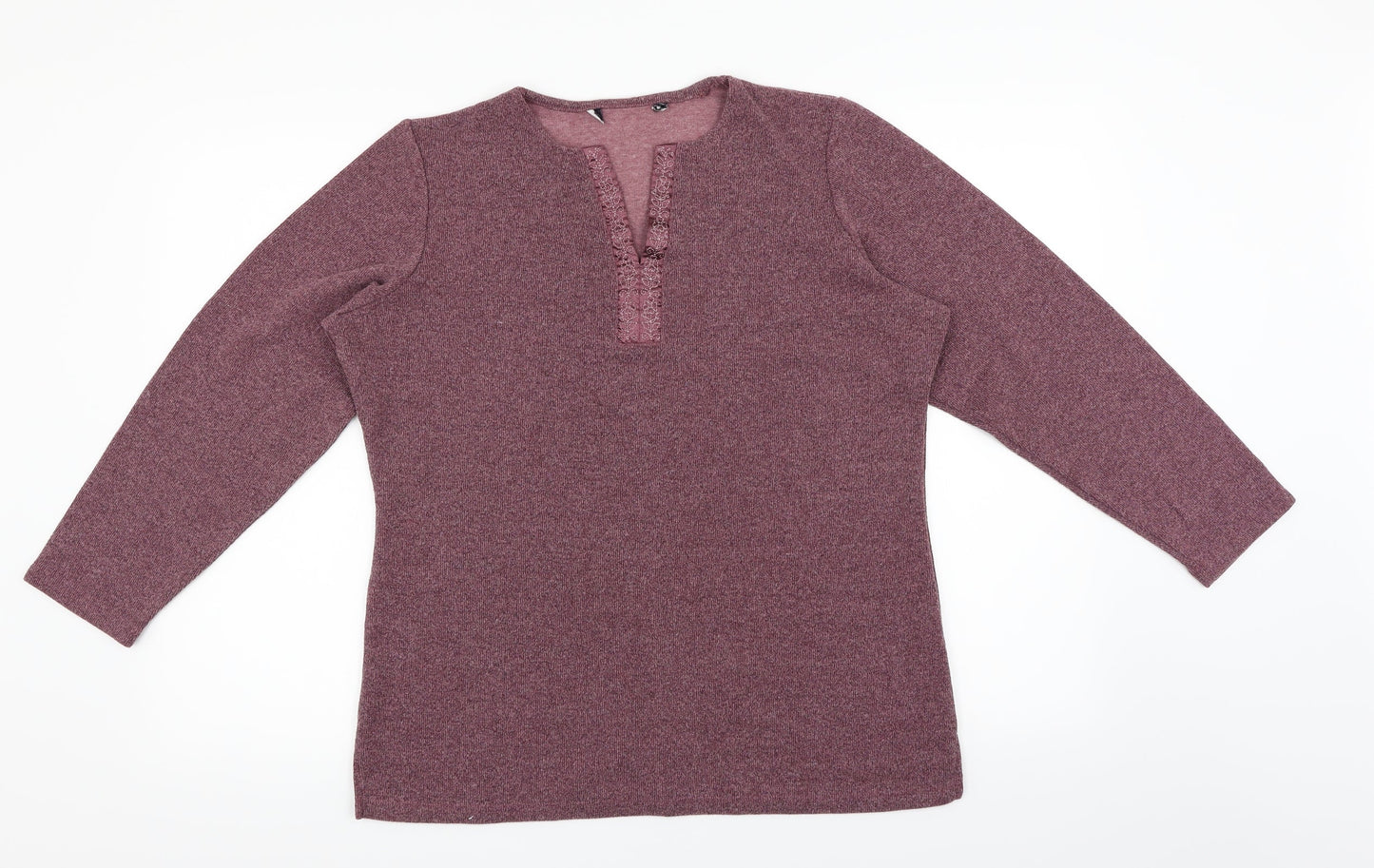 Preworn Womens Purple   Pullover Jumper Size 14