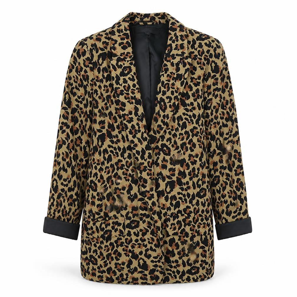 NEXT Womens Multicoloured Animal Print  Jacket Blazer Size 6