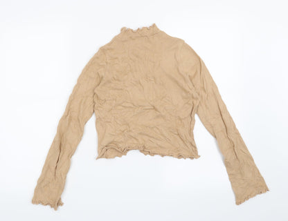 Back view of Pull&Bear women’s beige jumper, size S
