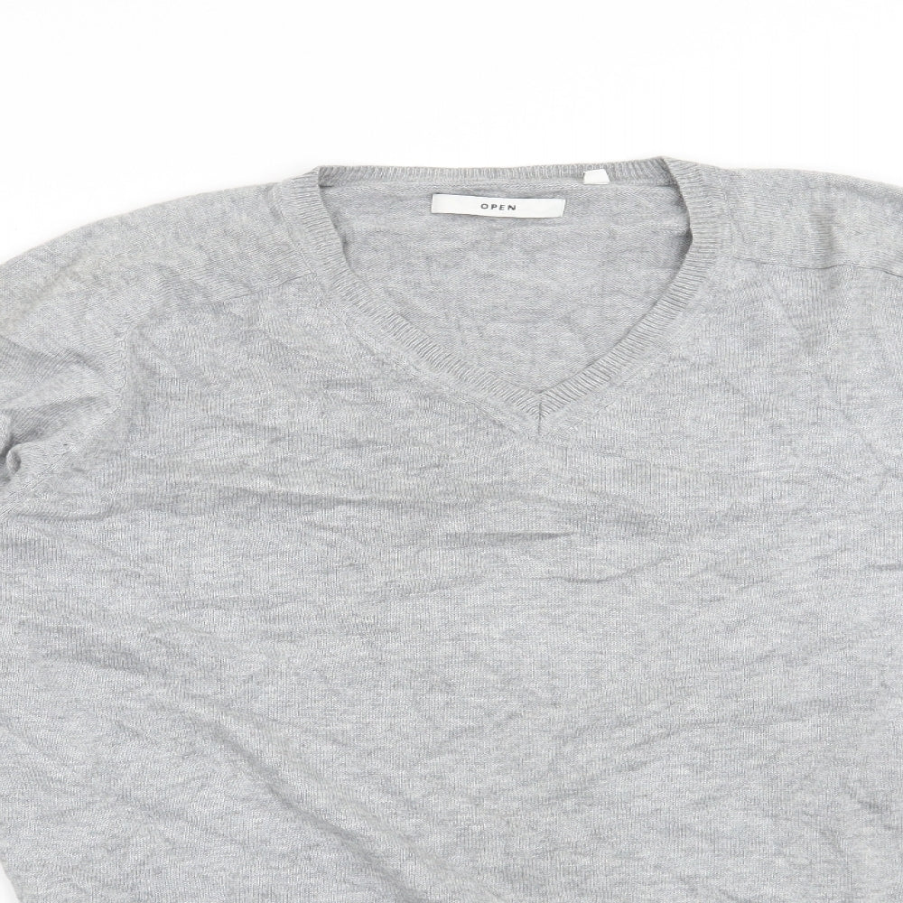 Open Mens Grey   Pullover Jumper Size XL