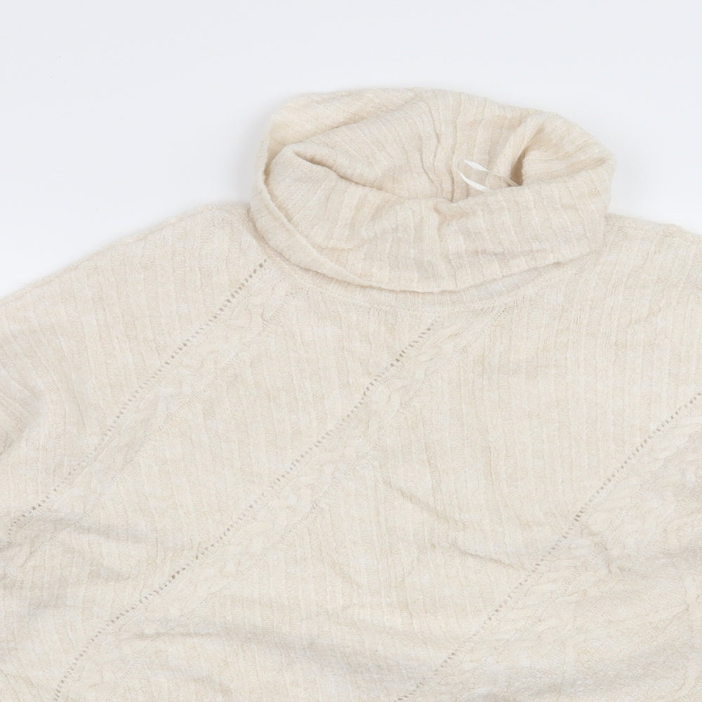 F&F Womens Beige   Pullover Jumper Size 12