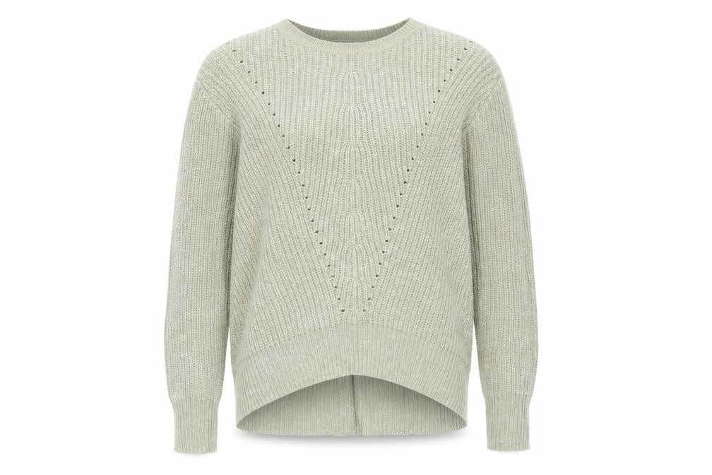 Peacocks Womens Green   Pullover Jumper Size S