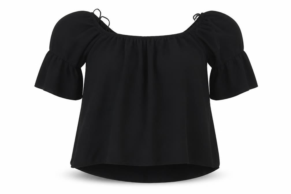 Quiz Womens Black   Basic Blouse Size 8