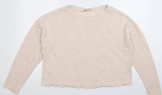 New Look Womens Beige   Top Pyjama Top Size L