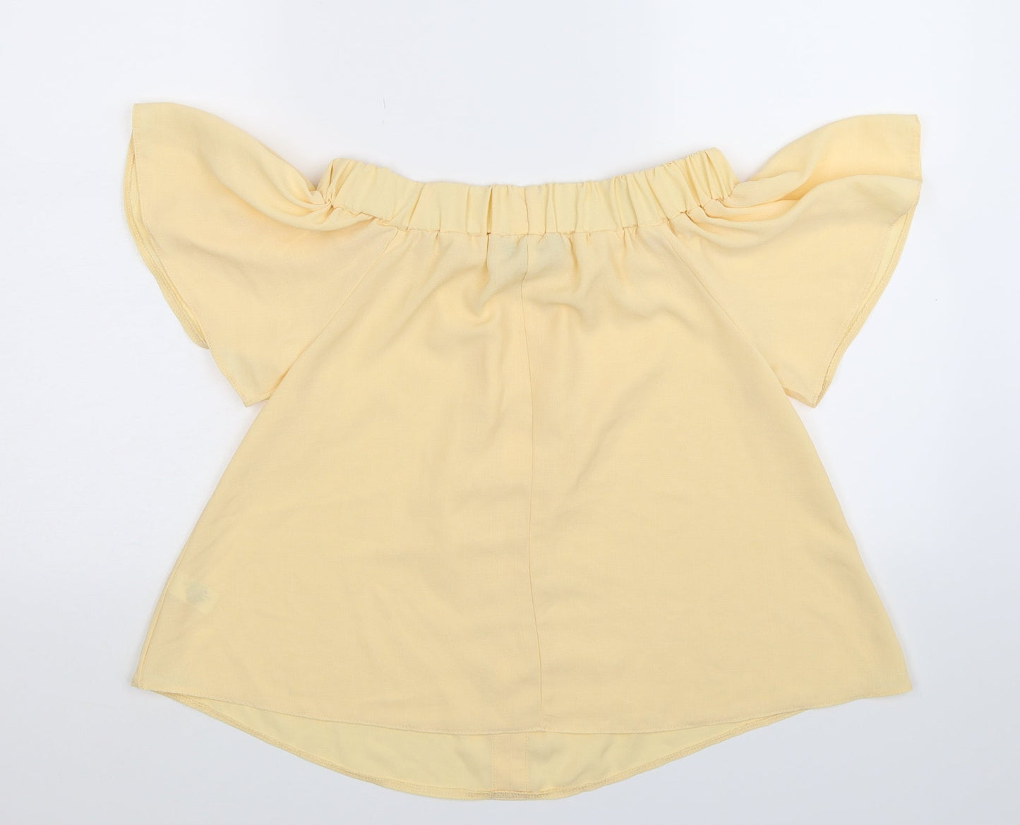 Select Womens Beige   Basic Blouse Size 8