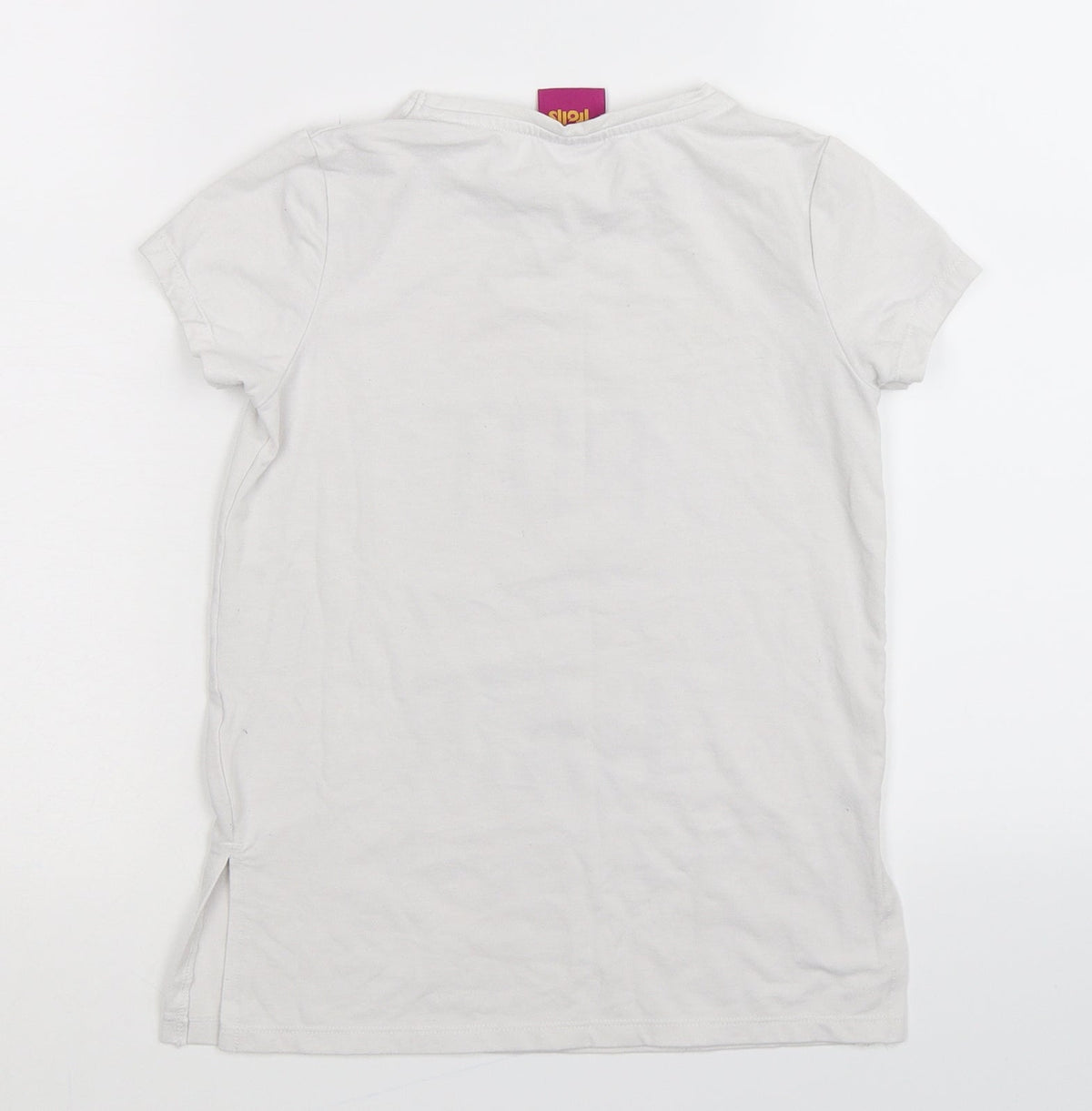 Dreamworks Girls White   Pullover T-Shirt Size S