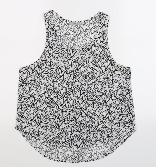 Atmosphere Womens White   Basic Tank Size 10