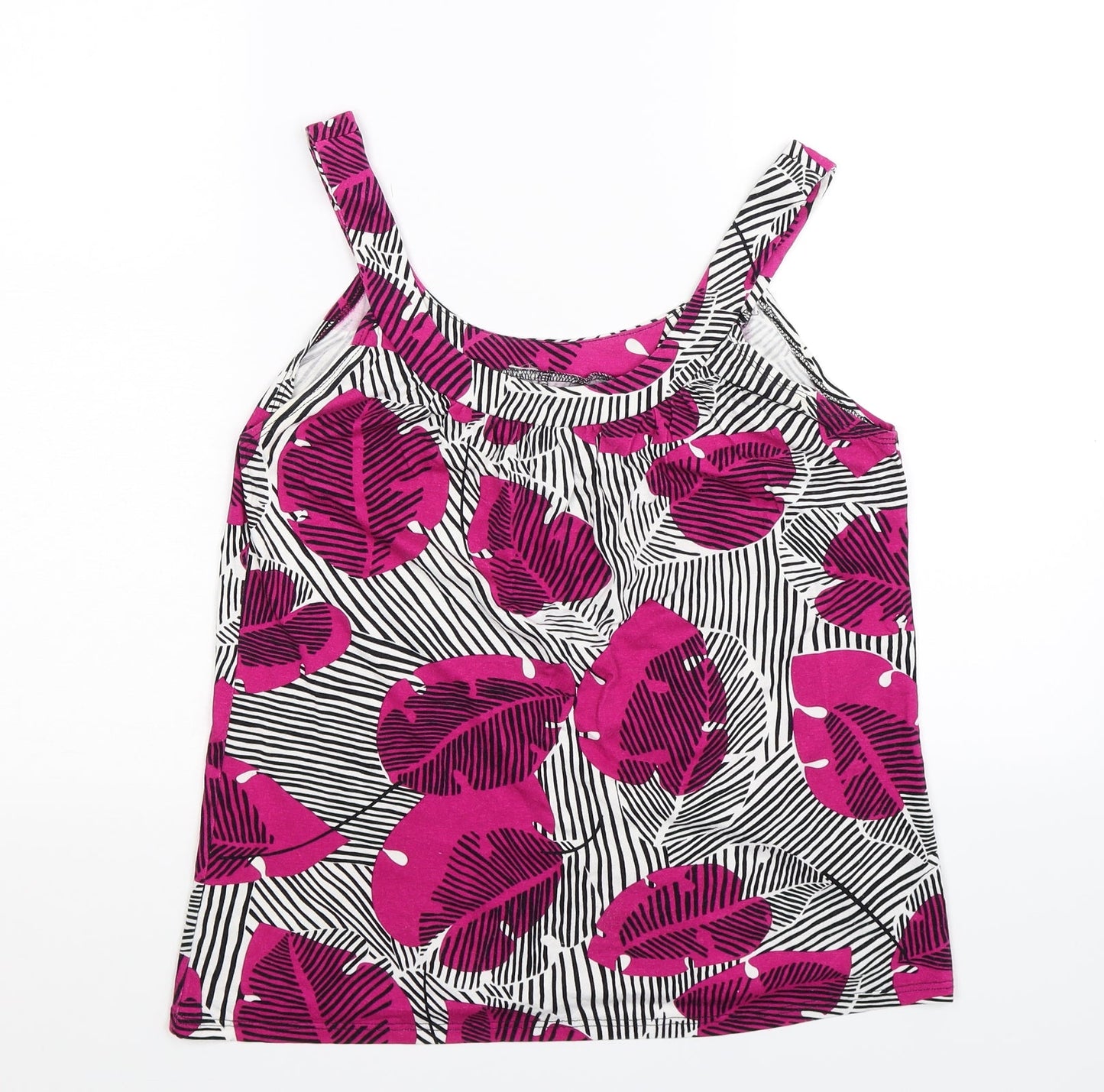 Wallis Womens Multicoloured Floral  Basic Tank Size 10