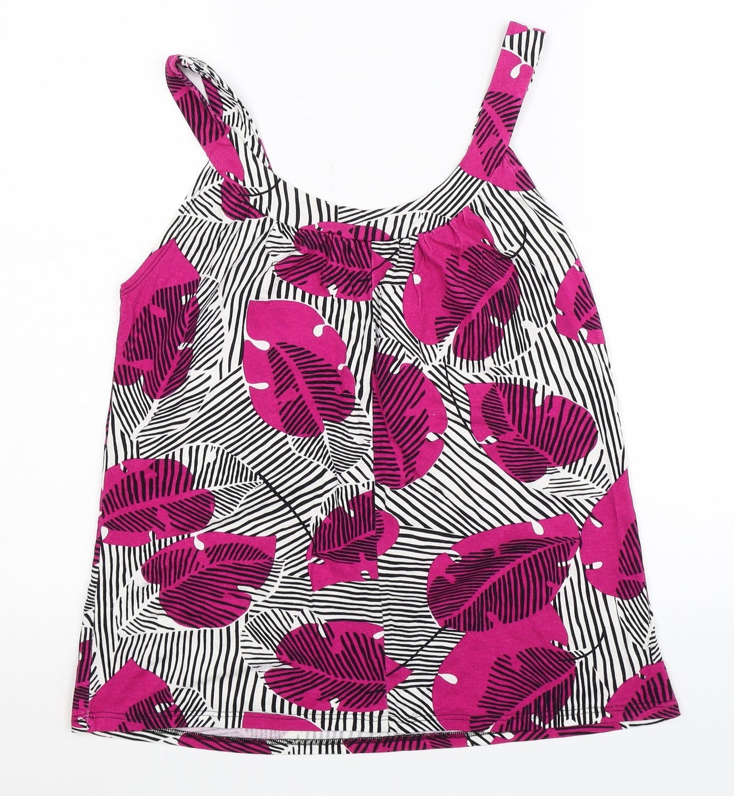 Wallis Womens Multicoloured Floral  Basic Tank Size 10