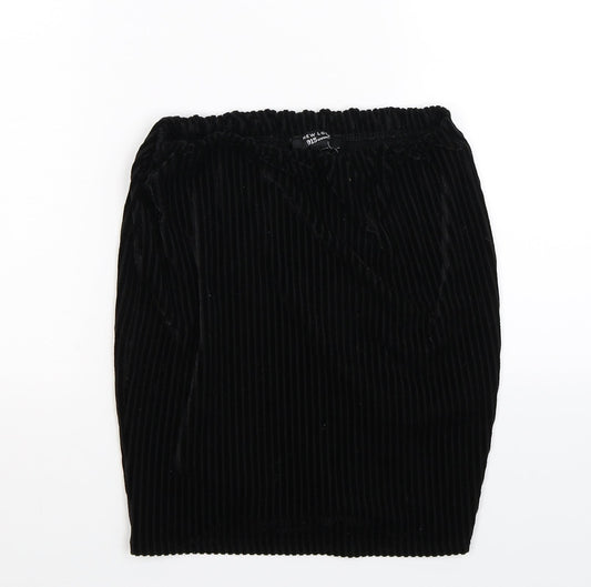 New Look Girls Black   Mini Skirt Size 14-15 Years