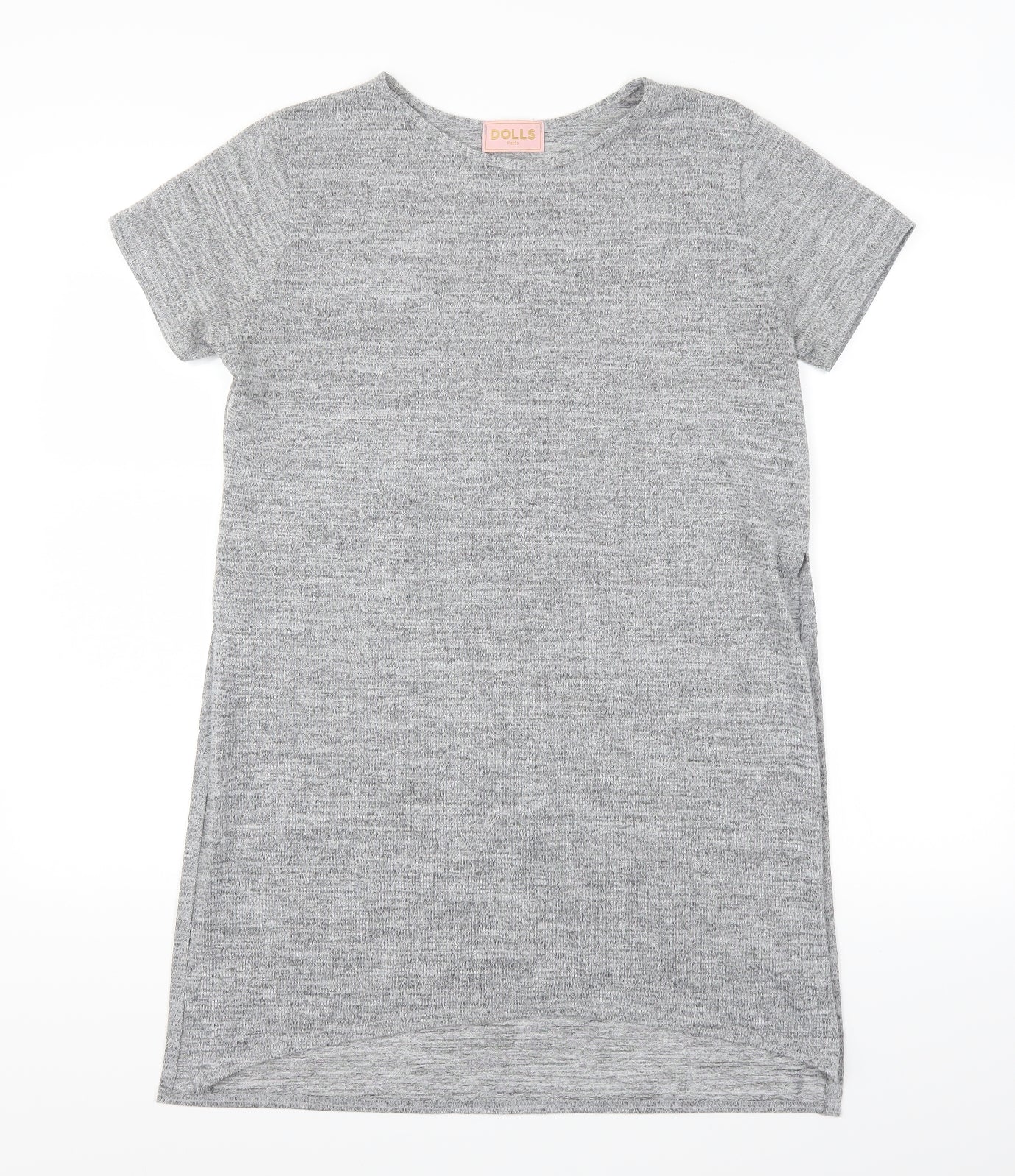 dolls Womens Grey   Basic T-Shirt Size S